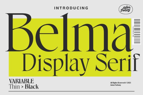 Belma: Elegant Serif for Modern Design