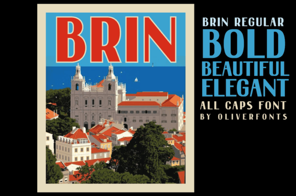 Brin Font: The Ultimate Guide to Bold, All-Caps Display Typography