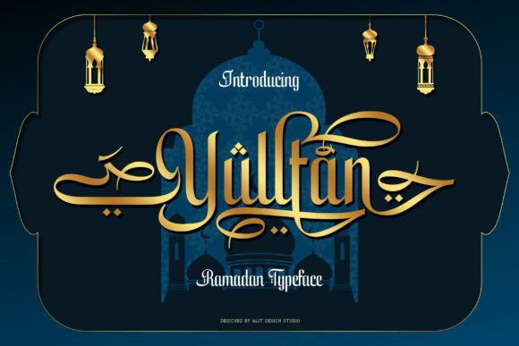 Elevate Designs with Yulltan Ramadan Typeface