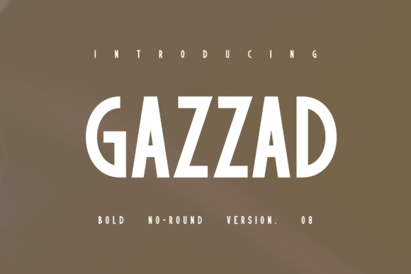 Gazzad: Mastering Bold Display Typography for High-Impact Visuals