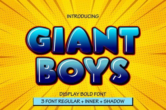 Giant Boys: Bold Charm for Playful Design