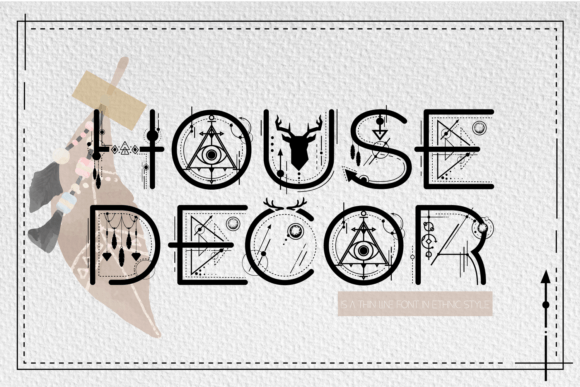 House Decor: Tribal Style for Winter Crafts