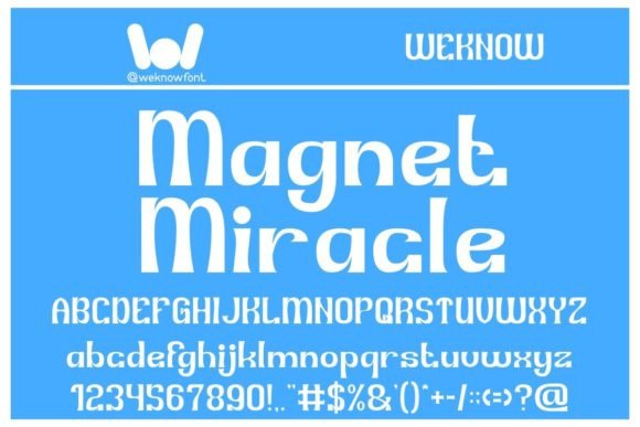 Magnet Miracle: Elevating Modern Design with Minimalist Typography