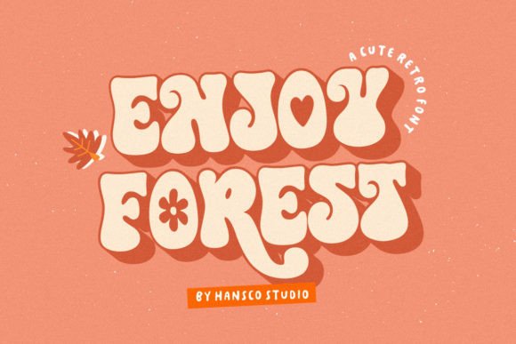 Mastering Visual Identity with the Retro Charm of Enjoy Forest
