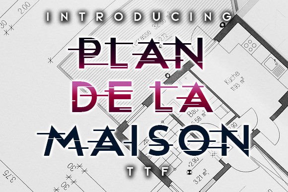 Mastering Visual Impact with Plan De La Maison Typography