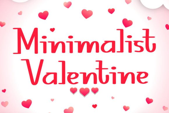 Minimalist Valentine: The Art of Refined Script Typography
