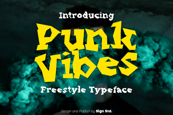 Punk Vibes: Evaluating a Display Font for Creative and Natural Design Projects