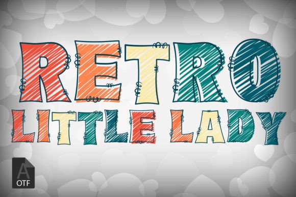 Strategic Typography: Leveraging Retro Little Lady for Brand Impact