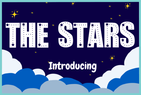 The Stars: Elevating Design with a Magical Script Font